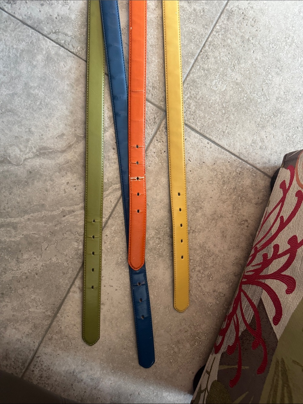 Lot of skinny belts. Multiple colors. - Picture 9 of 9